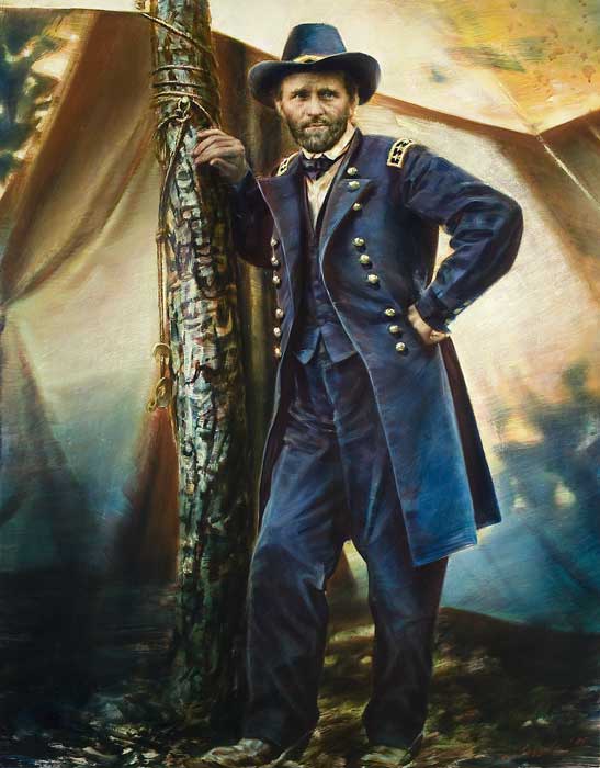 Robert Schoeller Painting: Ulysses S. Grant at Cold Harbor Painting FP003