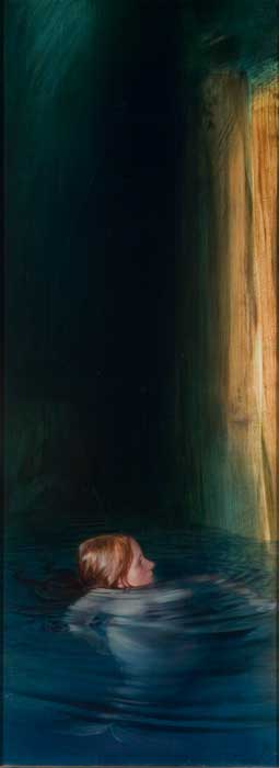 Right Mermaid Painting By Robert Schoeller