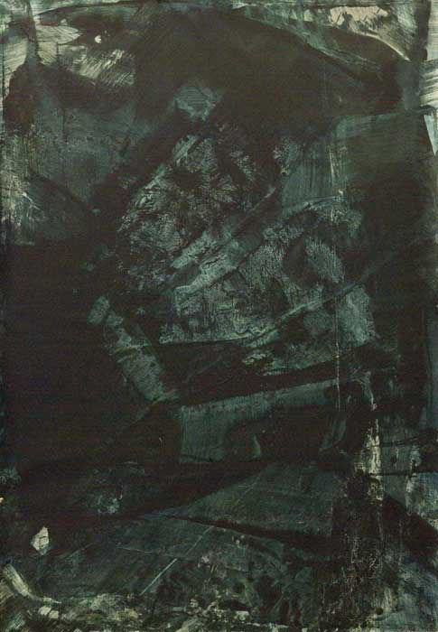 Robert Schoeller Painting: Rock 7 Rock Painting RK007