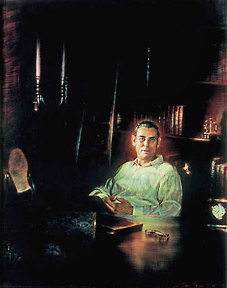 Robert Schoeller Painting:  Portrait of Man 070