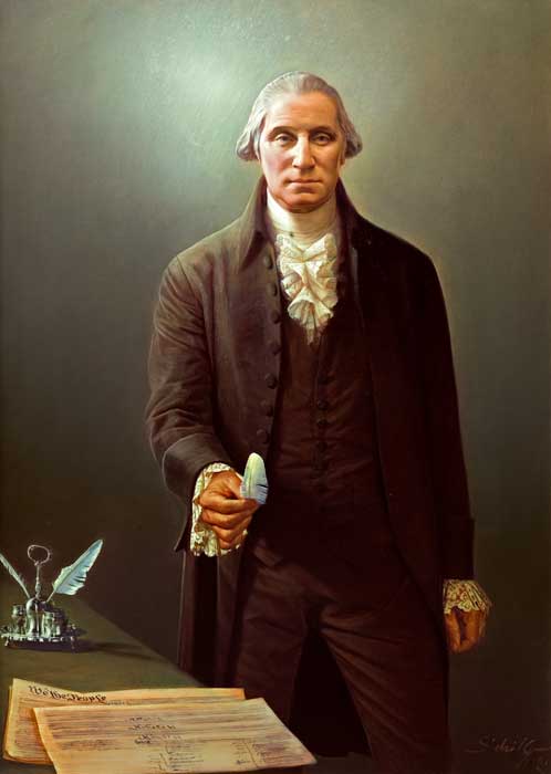 Robert Schoeller Painting: George Washington Portrait FP000