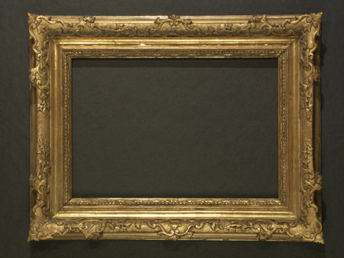 Robert Schoeller Painting: Vienna Gold Frame Schoeller Custom Frame Vienna1